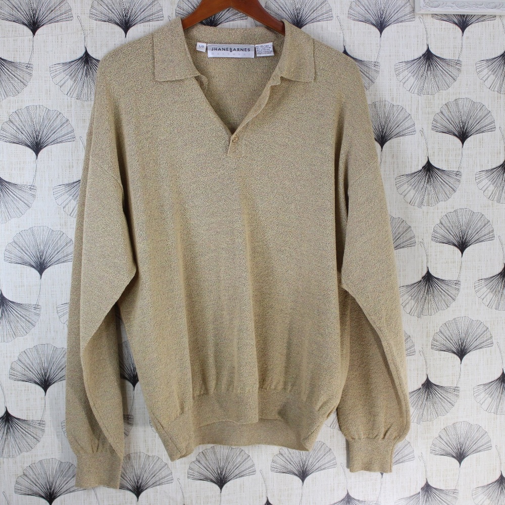 Jhane Barnes Knit Collared Shirt